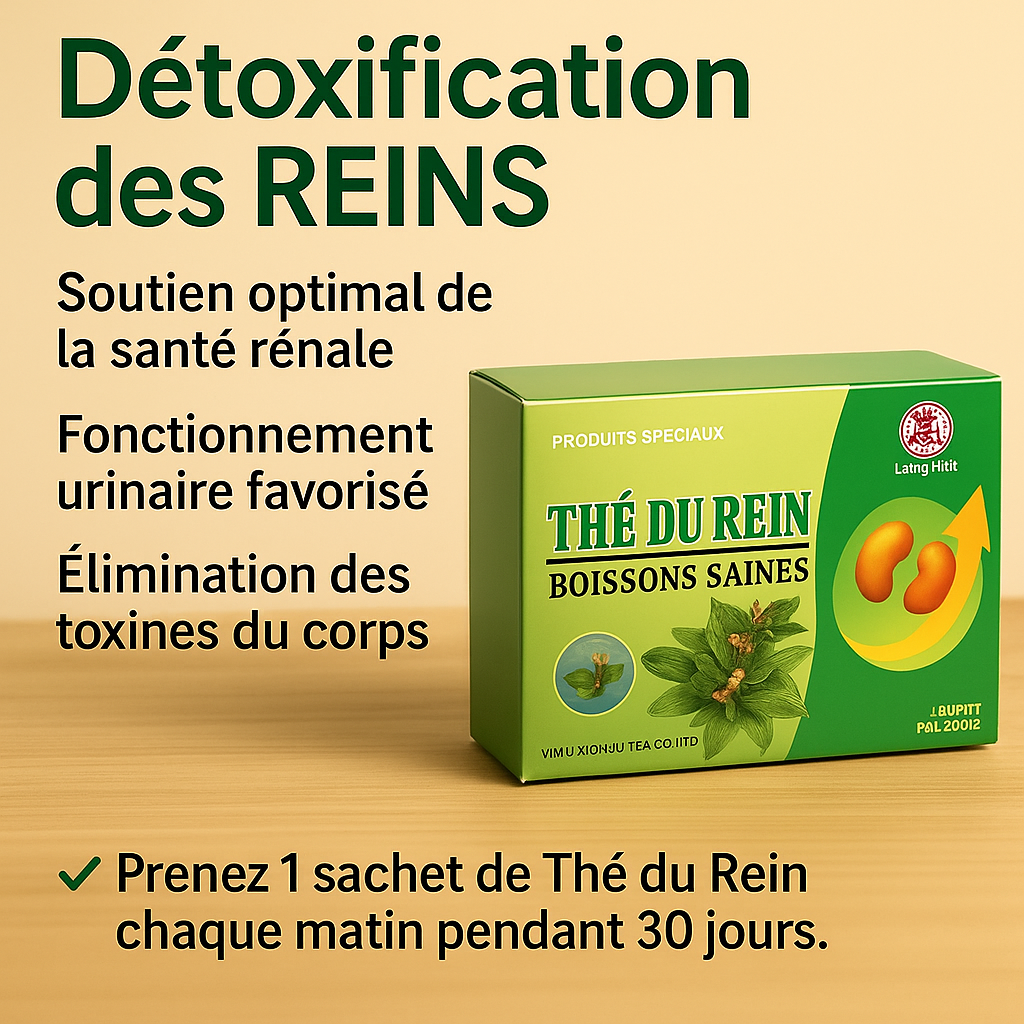 KIDNEY – Le Thé qui Purifie, Protège et Régénère vos Reins naturellement