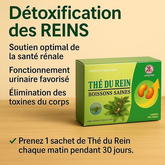 KIDNEY – Le Thé qui Purifie, Protège et Régénère vos Reins naturellement